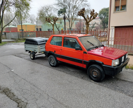4x4 Panda GPL 1a serie gancio traino e rimorchio