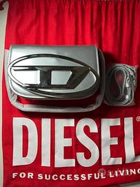 borsetta diesel 1DR silver