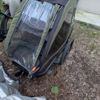 Carrello bici bambini Hamax Explorer 2 posti 