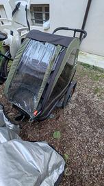 Carrello bici bambini Hamax Explorer 2 posti 