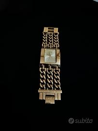 Orologio GUESS da donna- bracciale a maglie dorate