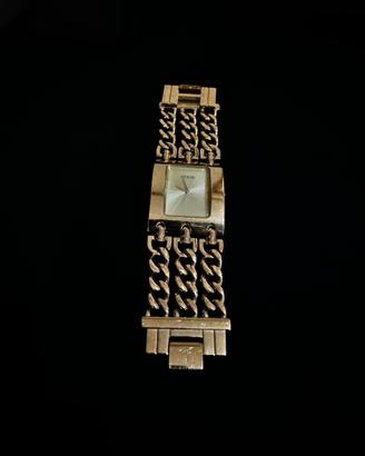Orologio GUESS da donna- bracciale a maglie dorate