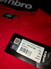 Completo estivo maglia più pantaloncino umbro xl