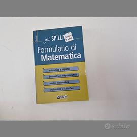 gli spilli formulario di matematica isbn 978-88-48