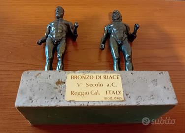 Riproduzione Bronzi di Riace in bronzo