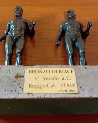 Riproduzione Bronzi di Riace in bronzo