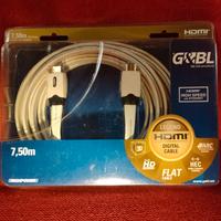 G&BL CAVO DIGITALE FLAT HDMI HIGH SPED 4K MT 7,50
