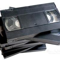 Videocassette vhs marche assortite