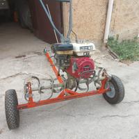 Motozappa honda 4t brumi simplex + carrello