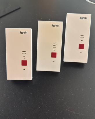 3x FRITZ!Repeater 2400 - Ripetitori WiFi Mesh AVM