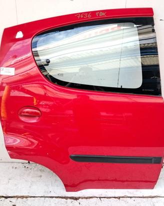 1612543680 PORTA POSTERIORE DX CITROEN C1 (B0) 1.0