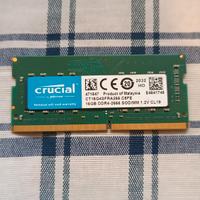 RAM 16GB CRUCIAL DDR4 2666 SODIMM