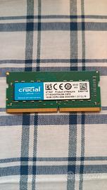 RAM 16GB CRUCIAL DDR4 2666 SODIMM