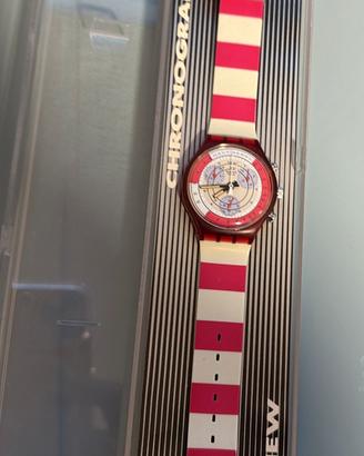 Swatch Chrono "Navy Berry" vintage