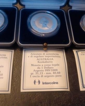 monete d'argento 