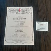 Locandina Don Pasquale Teatro alla Scala
