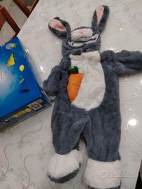 costume di carnevale coniglietto da neonato