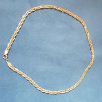 Girocollo treccia argento