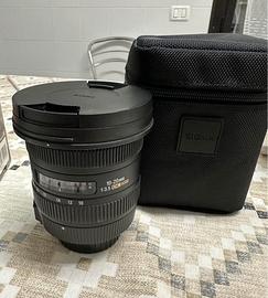Sigma 10-20 f3,5 per Reflex Nikon