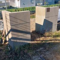 prefabbricato fatto ad angolo in cemento armato 