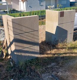 prefabbricato fatto ad angolo in cemento armato 