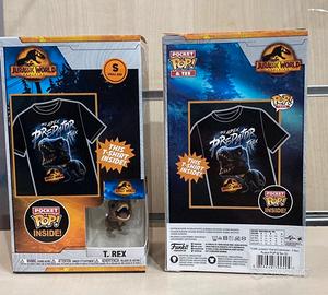 Funko Pop Jurassic world T-Rex + T-shirt