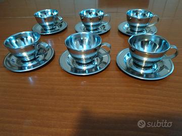 Servizio caffè acciaio