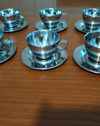 Servizio caffè acciaio
