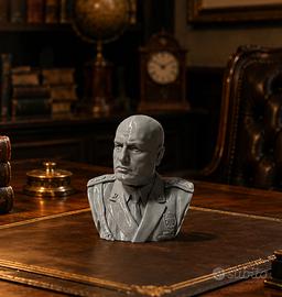 Statua Busto Benito Mussolini decorativo