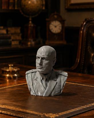 Statua Busto Benito Mussolini decorativo