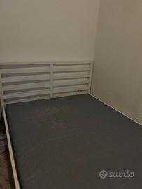 Letto Tarva bianco Ikea piazza e mezzo francese