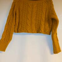 Maglioncino giallo, senape
