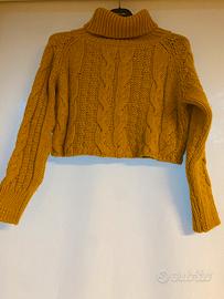 Maglioncino giallo, senape