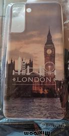 Cover silicone per Samsung S21 Plus.