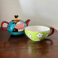 Set ceramica Tea for One – teiera mucca + tazza