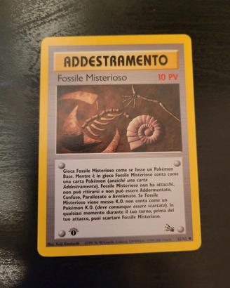 Fossile misterioso F0 62 prima edizione Near mint