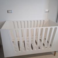 Letto lettino culla evolutiva di design