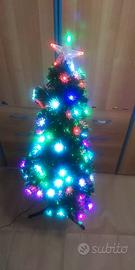 ALBERO DI NATALE ARTIFICIALE CON LUCI