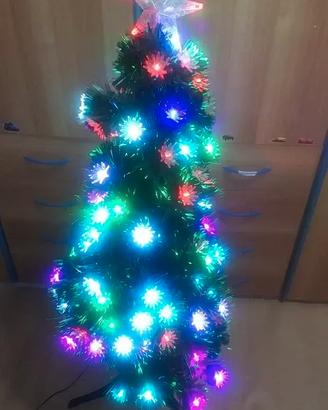 ALBERO DI NATALE ARTIFICIALE CON LUCI