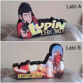 Creazione in legno omaggio a Lupin III 