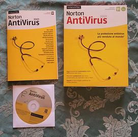 NORTON ANTIVIRUS 2001 SOFTWARE COMPLETO USATO