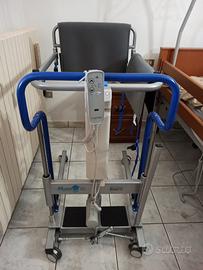 Sollevatore e letto elettrico per disabili