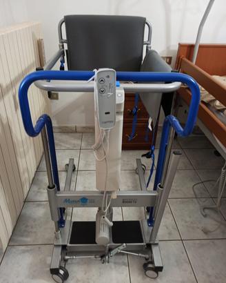 Sollevatore e letto elettrico per disabili