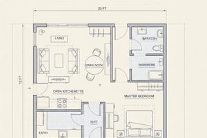 Elegante bilocale ristrutturato