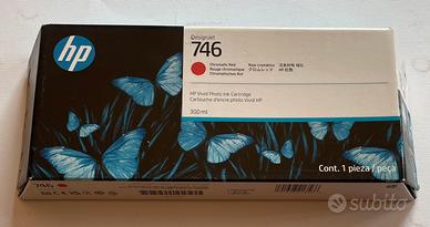 Cartuccia ORIGINALE HP 746 rosso