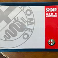 Alfa Romeo Gtv Spider 916 libretto manutenzione