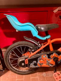 Seggiolino bicicletta per bambole