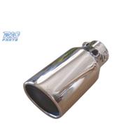 TERMINALE SCARICO TONDO 90MM IN ACCIAIO INOX TONDO