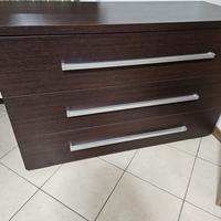 Camera matrimoniale in rovere moro