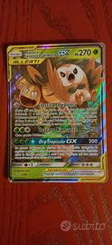 Carta Pokemon ROWLET  E  EXEGGUTOR  DI ALOLA GX